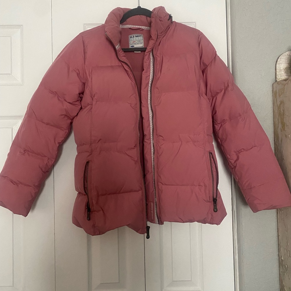 Old Navy Mauve Puffer Jacket
